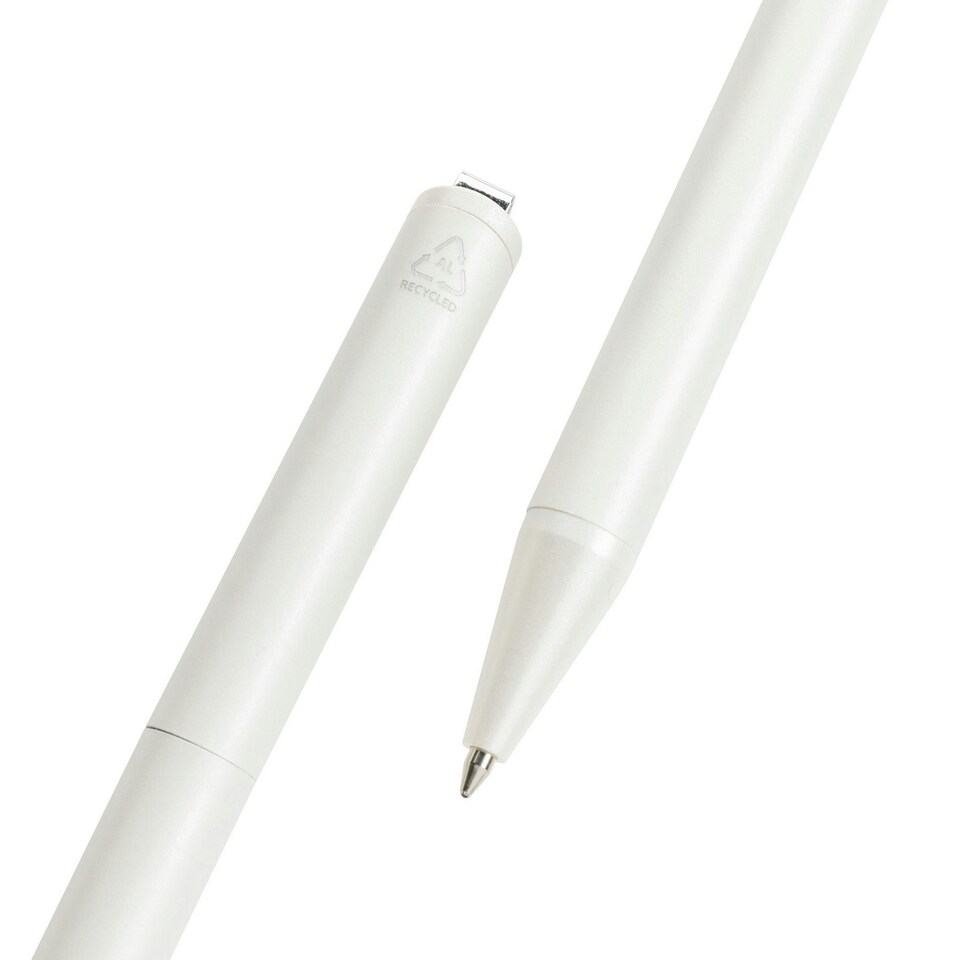 image 1 of XD Collection Xavi Recycled Pen - White - 14.2cm x 1cm