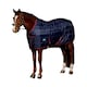 image 1 of Weatherbeeta Comfitec Standard-Neck Channel Quilt 220g Horse Stable Rug | Red | Navy/Burgundy | 6Ft | 1