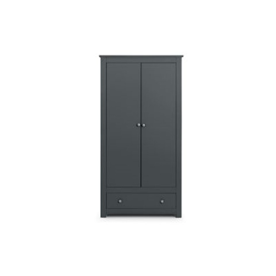 image 1 of Traditional Anthracite 2 Door Wardrobe