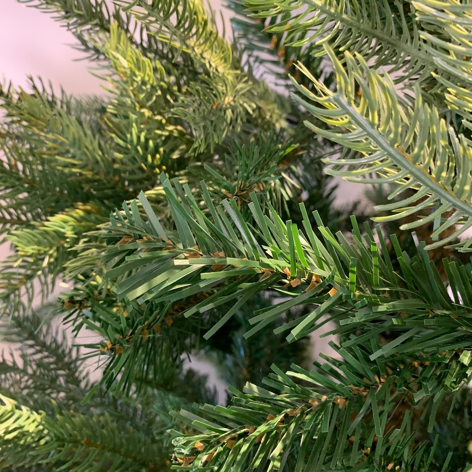 image 1 of Everlands 210cm (7ft) Green Grandis Fir Real Look Christmas Tree 2326 Tips