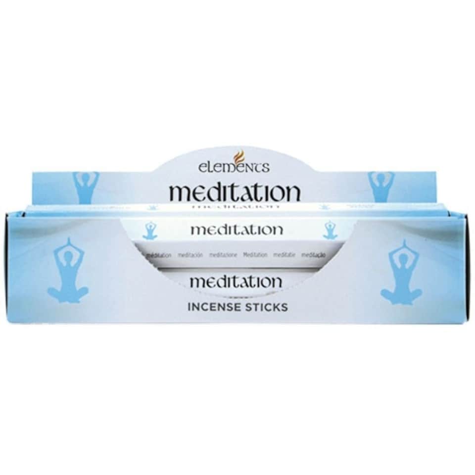 6 Packs of Meditation Incense Sticks - Vanilla, Sandalwood and Camomile