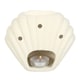 image 2 of Something Different Seashells Oil Burner - Neutral Stone - One Size