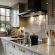 image 2 of Autumn Reath Splash Back | White