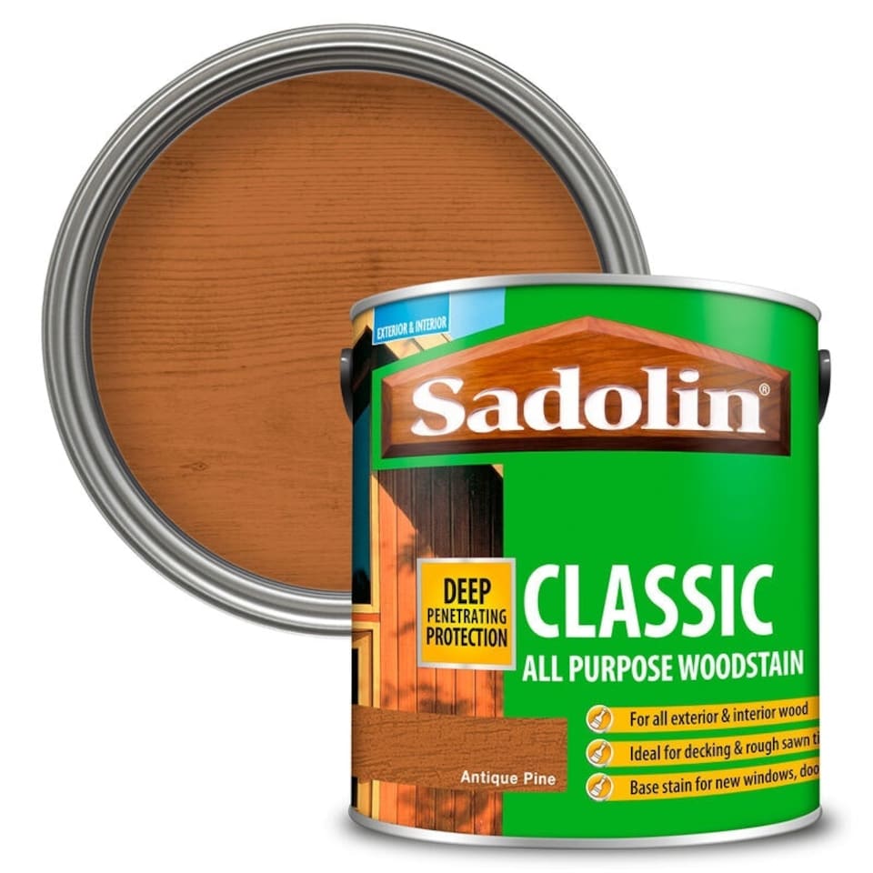 image 1 of Sadolin Classic Wood Protection 2.5L Antique Pine