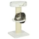 image 1 of PawHut 91cm Scratching Posts Cat Tree Activity Centre for Indoor Cats Cream