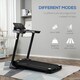 image 3 of HOMCOM 2HP Motorised Treadmill 1-12km/h Folding Frame w/ Wheels Preset Programs