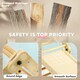image 4 of AIYAPLAY 3 in 1 Kids Climbing Set, Foldable Toddler Climbing Toys with Ramp