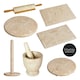 image 4 of Interiors by Champagne Marble Rectangular Chopping Board,High-quality Cutting Board, Stain-Resistant Kitchen Cutting Board