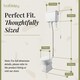 image 5 of Kinston Traditional Comfort Height Toilet Pan, High Level Cistern, Flush Pipe Kit & Soft Close Seat - White - Balterley