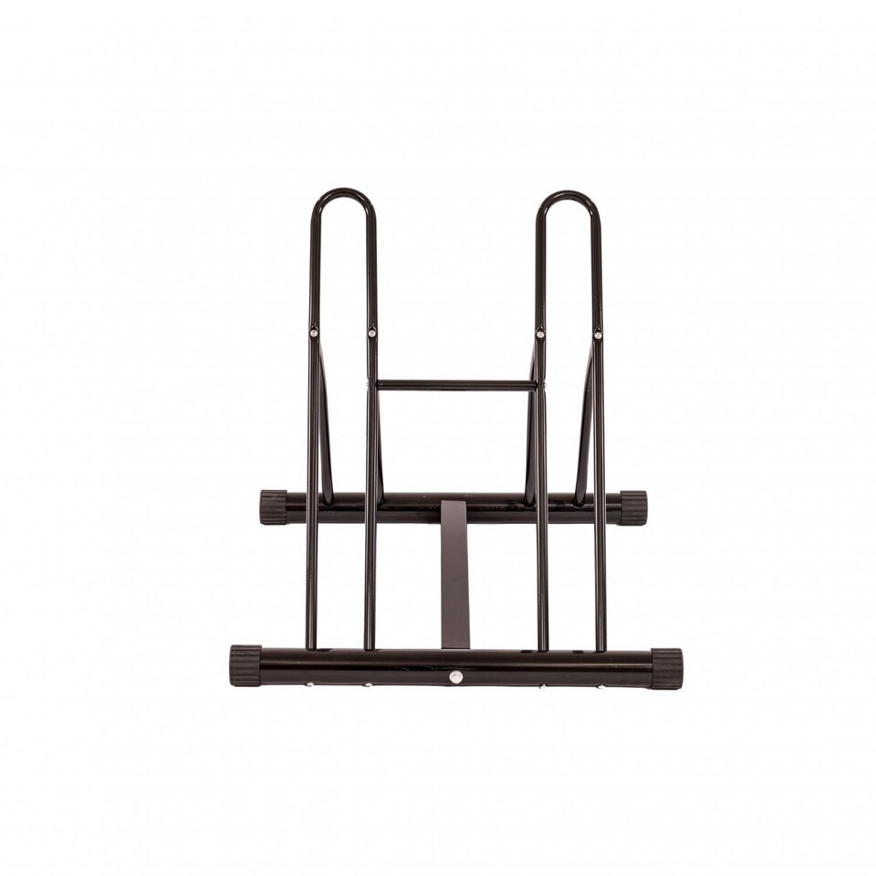 image 1 of Oypla Double Heavy Duty Bike Bicycle Floor Parking Stand Holder Storage Rack
