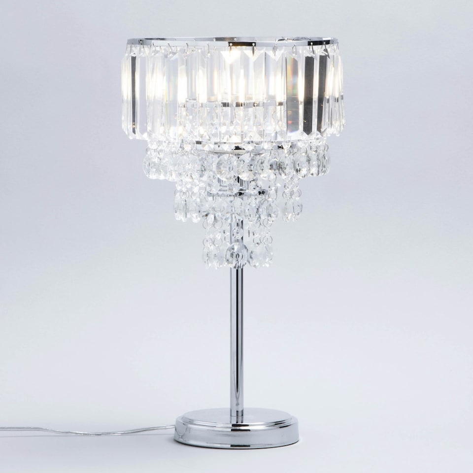 image 1 of BHS Paladina Table Lamp, Chrome