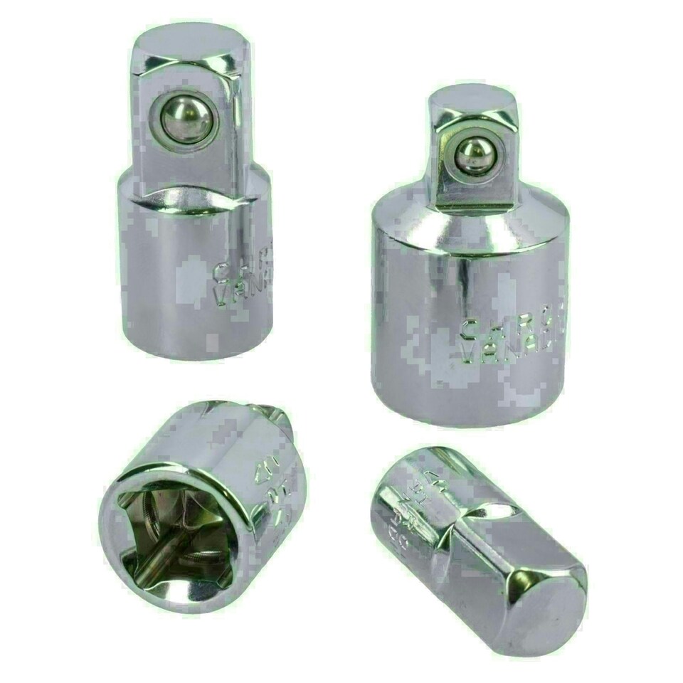 image 1 of 4pc Adapter Adaptor Set Ratchets Sockets Step Up & Down TE265