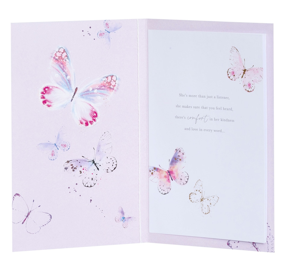 image 1 of Mum Birthday Card - Butterlfies