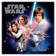 STAR WARS CLASSIC 2026 SQUARE CALENDAR