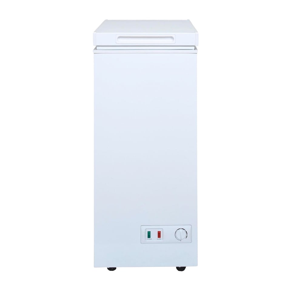 image 1 of SIA CHF60W 36cm White Freestanding Slimline Chest Freezer, | White