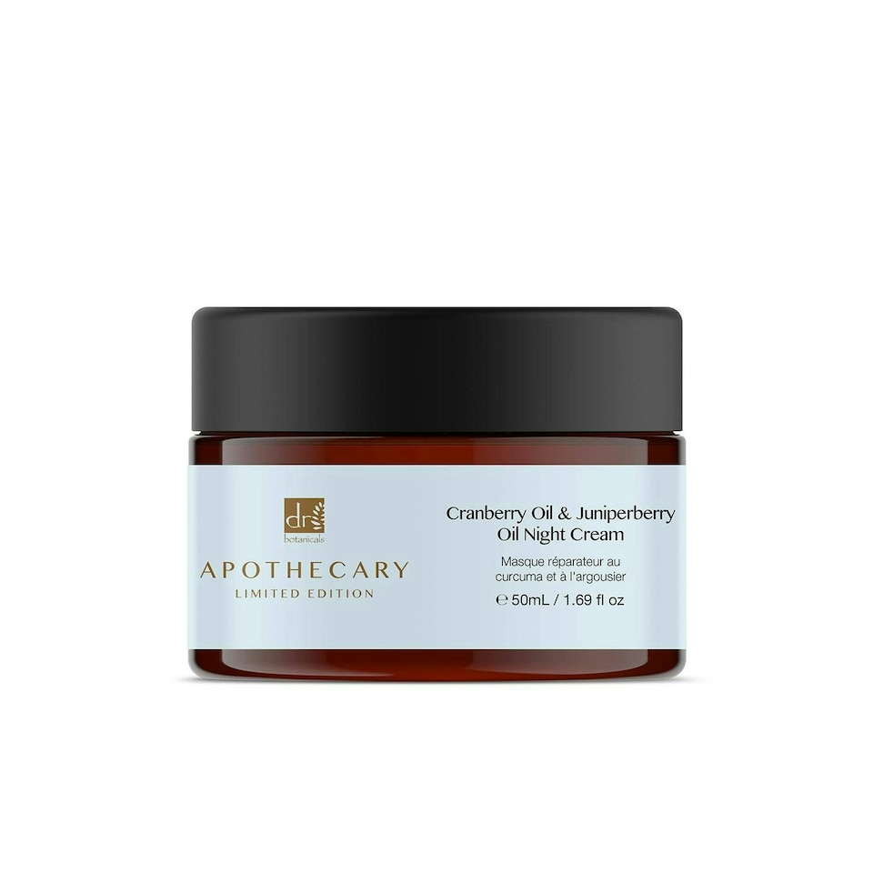 image 1 of Dr Botanicals Cranberry Oil & Juniperberry Oil Night Cream 50ml