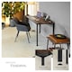 image 4 of Desk Vanport - height-adjustable plastic feet | Brown | Industrial wood dark, rustic | 120 x 60 x 75,50 cm | 1