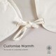 image 3 of Homescapes Australian Wool 200 GSM Light Duvet, King