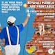 image 9 of NOVECRAFTO 3D Brick Effect Wall Panels – 6 PVC Sheets, Covers 2.76 sqm (29.76 sq ft), 96x48cm Each – Reddish Brown Faux Brick Cladding for Interior Walls