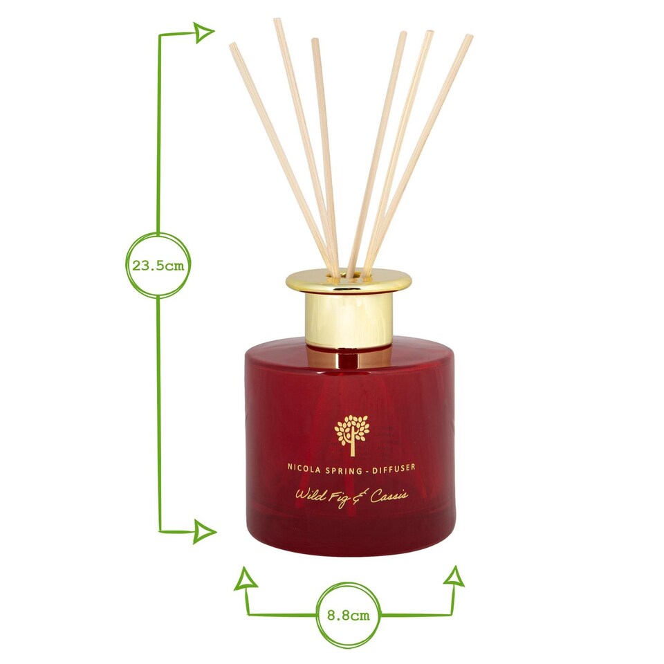 image 1 of Nicola Spring Reed Diffuser - 200ml - Wild Fig & Cassis
