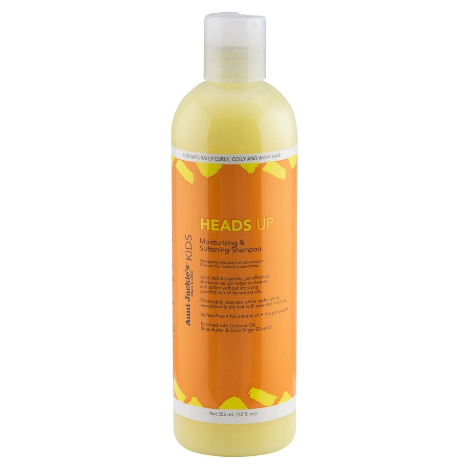image 1 of Aunt Jackies Heads Up Moisturizing And Softening Shampoo 355ml