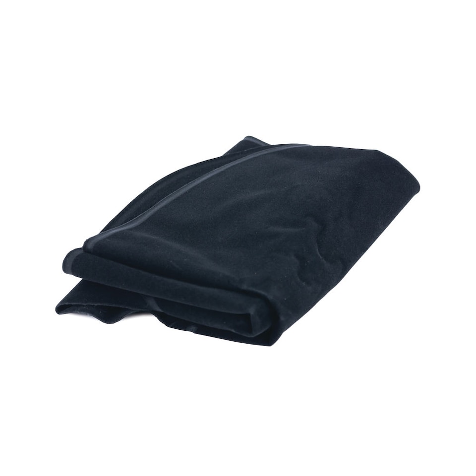 image 1 of Inflatable Travel Neck Pillow Black Soft Velour Air Cushion for Plane Car Train Coach Travel
