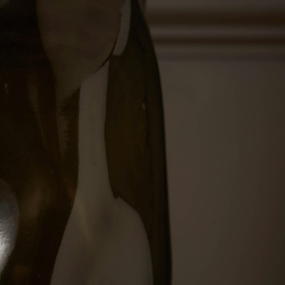 image 1 of BHS Ombre Glass Vase, Smoke