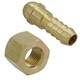 image 1 of Welding Gas Hose Connector 3/8 Hose Tail with 3/8 BSP Right Handed Thread 1pc