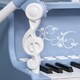 image 8 of HOMCOM 37 Key Keyboard Battery Piano Kids Microphone Stool Educational Game