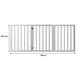image 2 of Skylos Pet Gate Wooden Dog Fence Baby Safety Barrier Indoor Stairway Doorway