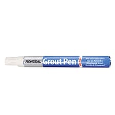 Ronseal One Coat Grout Pen - Brilliant White - Brilliant White 15 ml