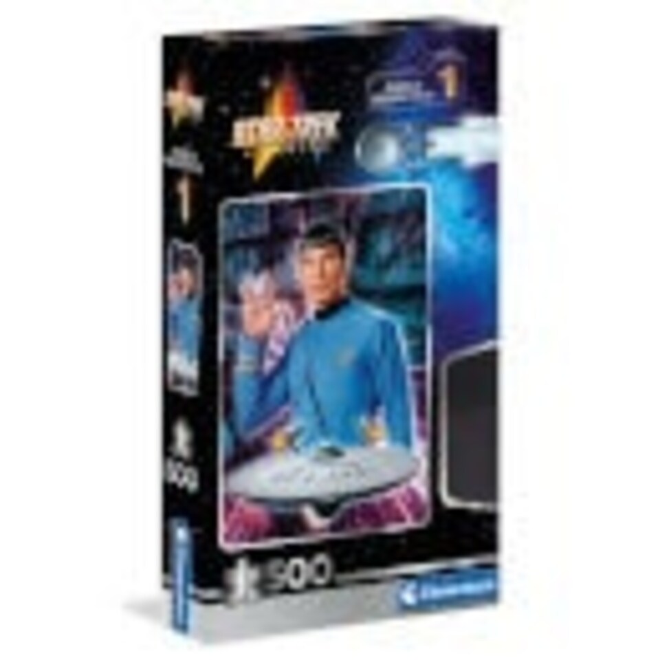 image 1 of Clementoni Star Trek VHS 500 Piece Jigsaw Puzzle 1