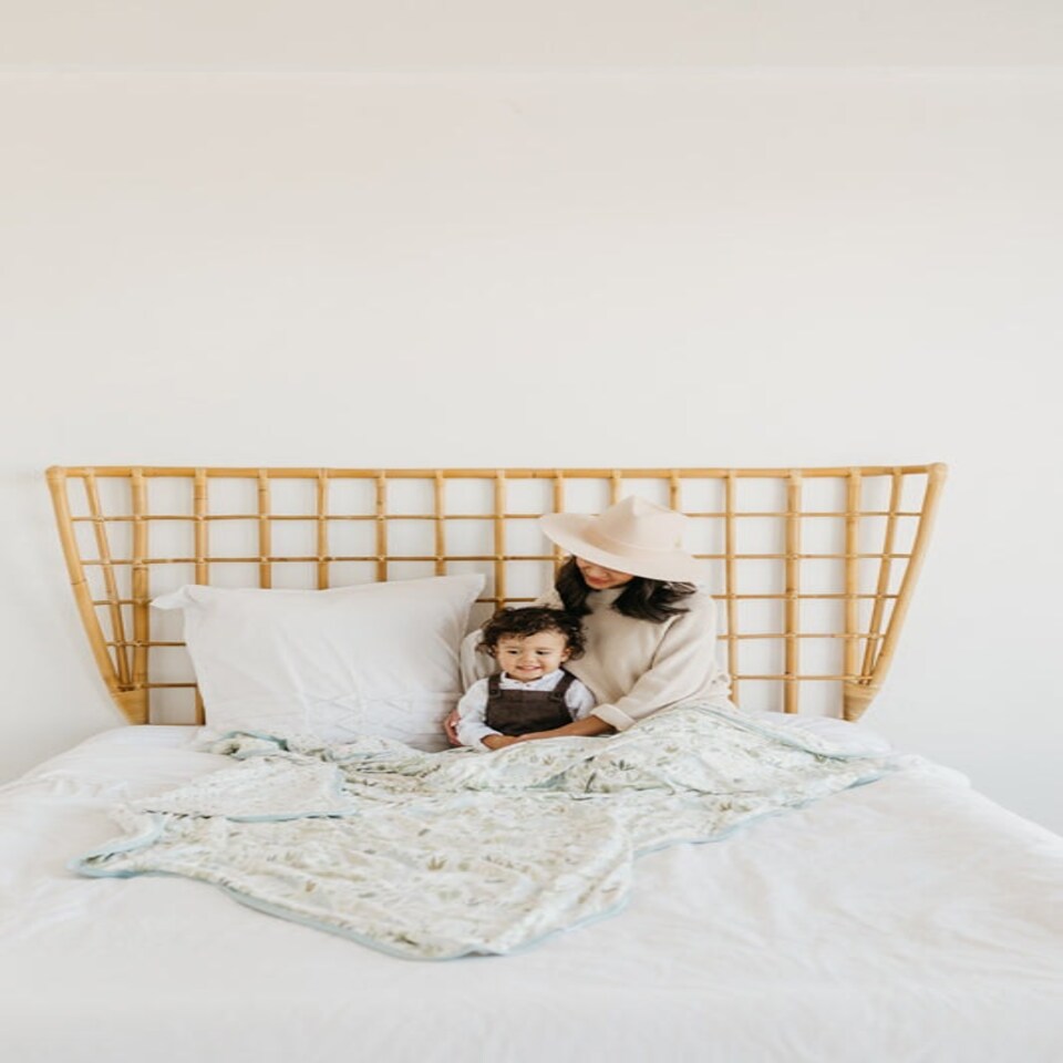 image 1 of Copper Pearl 3 Layer Jumbo Quilt Rex