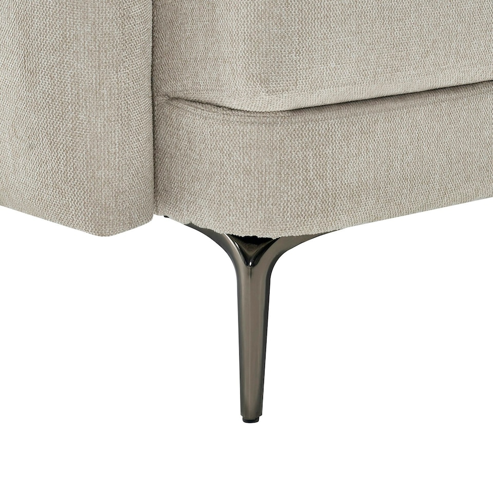 image 1 of Sofia Fabric Scandi Style Chair | Cream | Beige | One Size