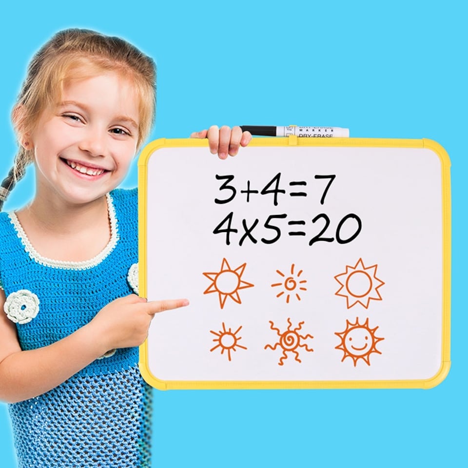 image 1 of Whiteboard with Marker 36 x 28cm