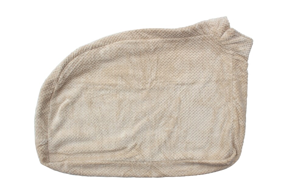 image 1 of Premium Microfibre Dog Drying Bag | Super Absorbent & Fast Drying Bathrobe Towel - Small / Sand