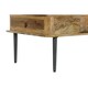 image 8 of Centre Table DKD Home Decor 116 x 60 x 46 cm Metal Aluminium Mango wood N/A