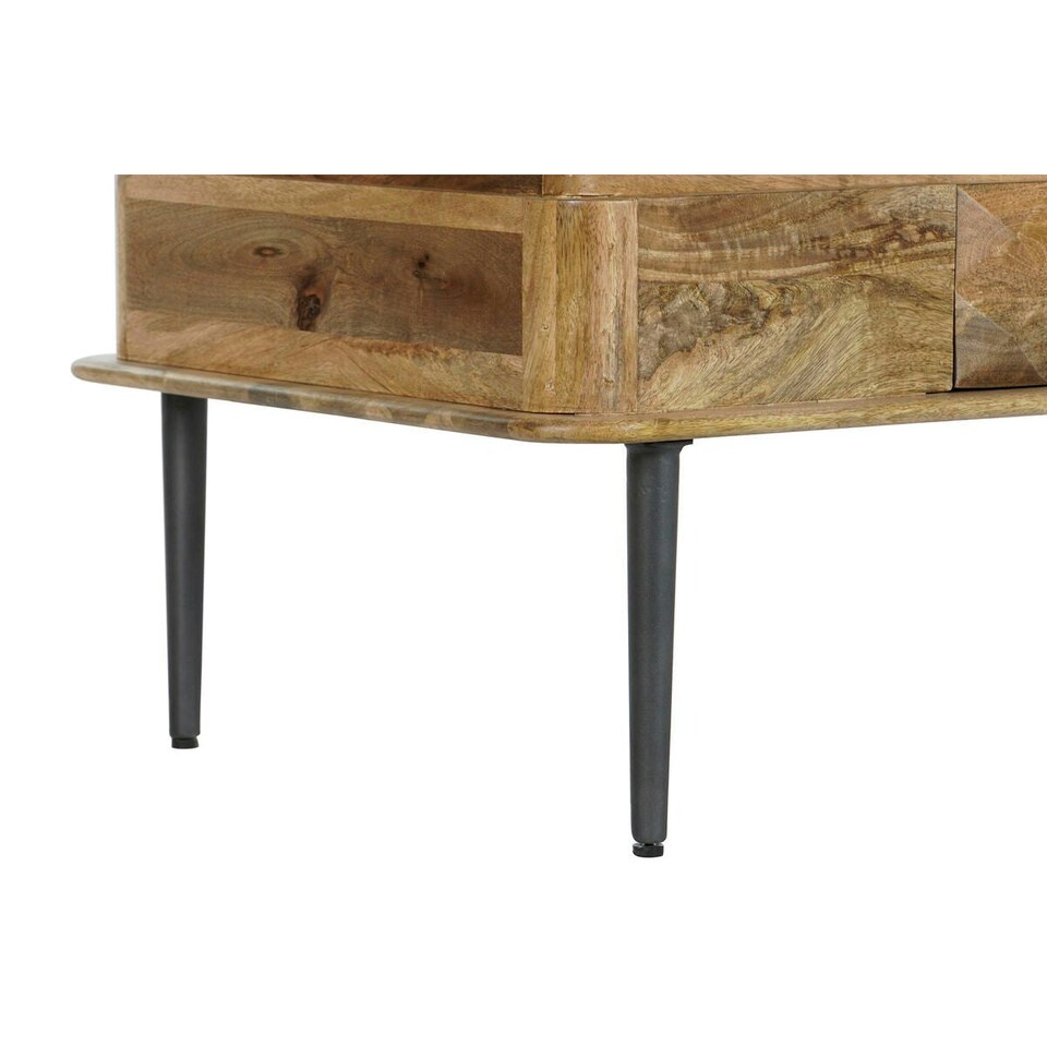 image 1 of Centre Table DKD Home Decor 116 x 60 x 46 cm Metal Aluminium Mango wood N/A