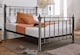 image 2 of 4ft Small Double Black nickel,Traditional Antique Victorian Metal Bed Frame | Black | Black Nickel | Small Double