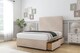 image 3 of Sloomy Manhattan Sand Naples Divan Bed With Mattress 2 Drawers Same Side With 54" Floor Standing Headboard 2'6 Small Single | Cream | Sand | Small Single | 1