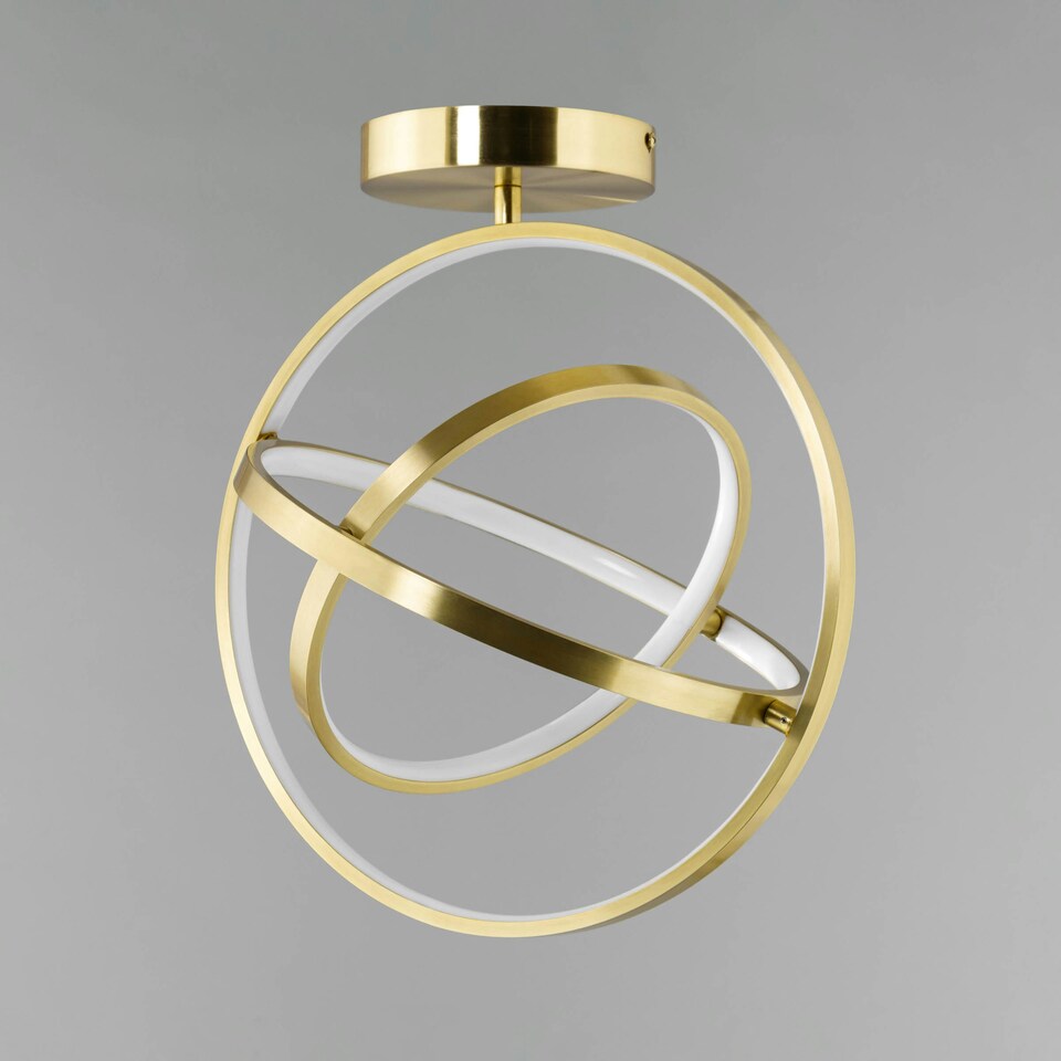 image 1 of BHS Ingel LED Ceiling Light | Gold | Satin Brass | 1