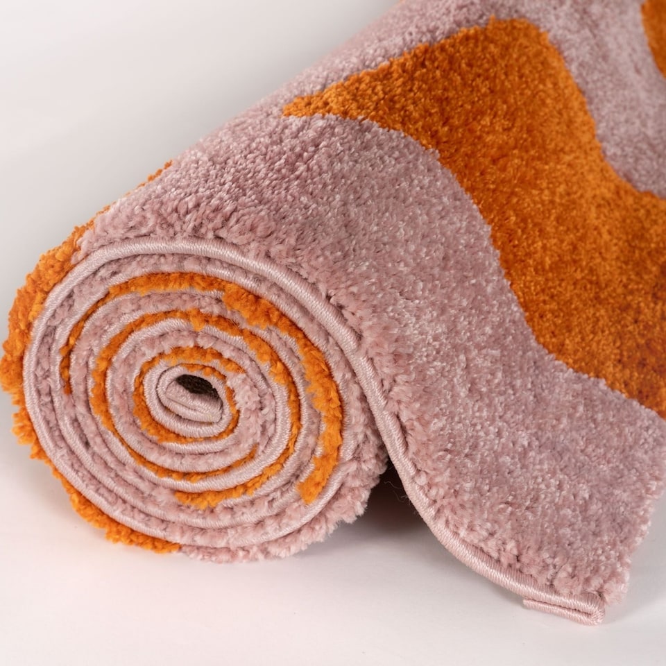 image 1 of The Rugs Joli Collection Chequered Soft and Dense Pile Living Room and Bedroom Floor Rug