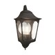 image 1 of Chapel 1 Light Outdoor Wall Half Lantern Light Black IP44, E27