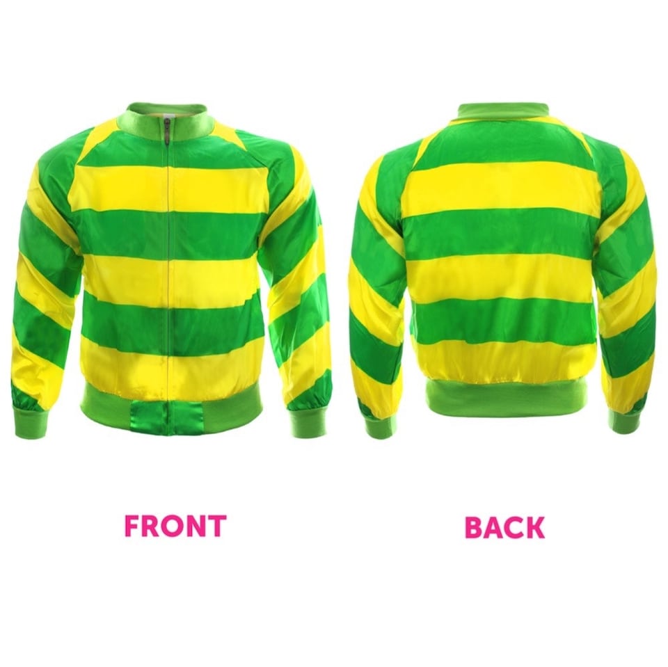 image 1 of Green and Yellow Jockey Set | Green | XL