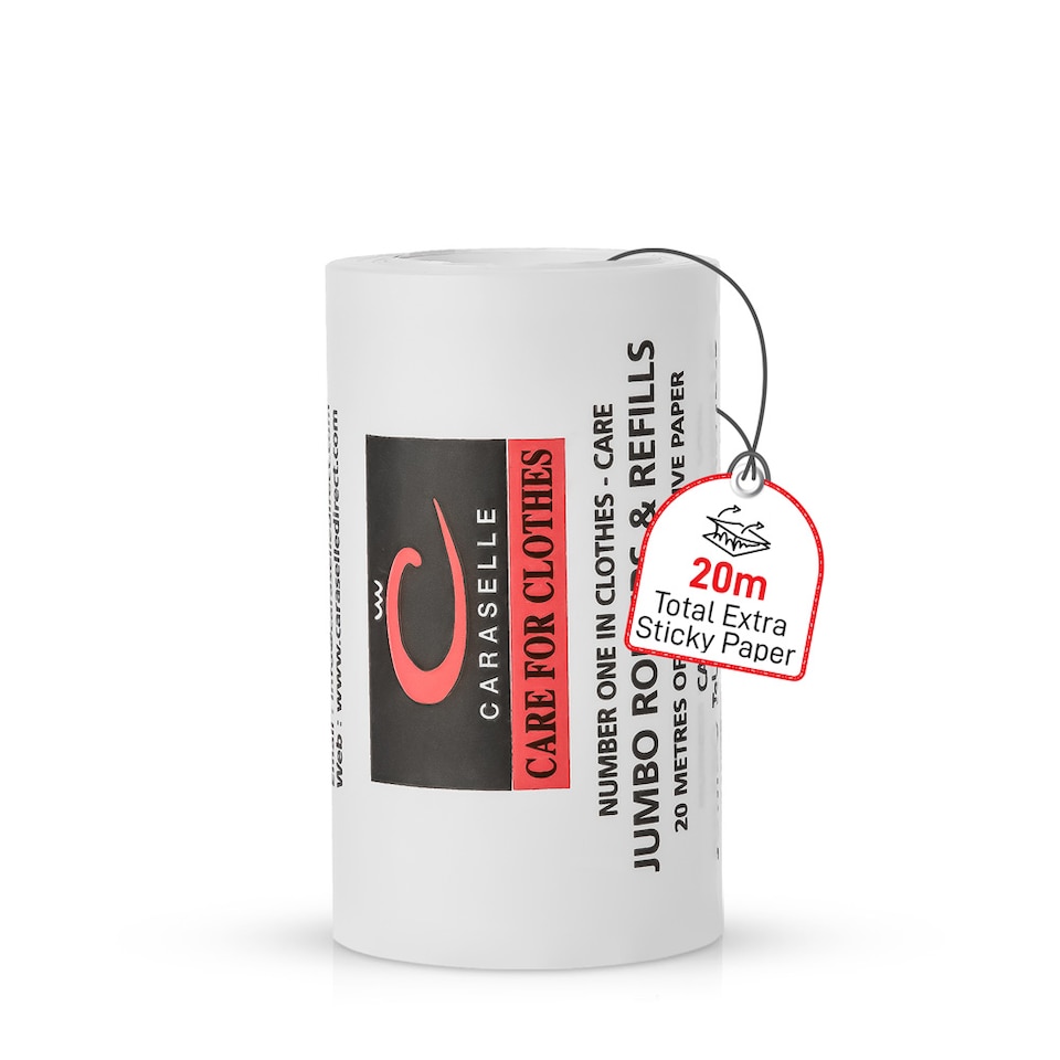 image 1 of Caraselle Jumbo Lint Roller Refill (20m/Refill. Handle Not Included)