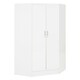 image 8 of Nevada 2 Door Corner Wardrobe Grey