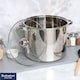 image 5 of Buckingham Deep Stock Pot Stainless Steel with Glass Lid 28 cm , 13.5 Litre