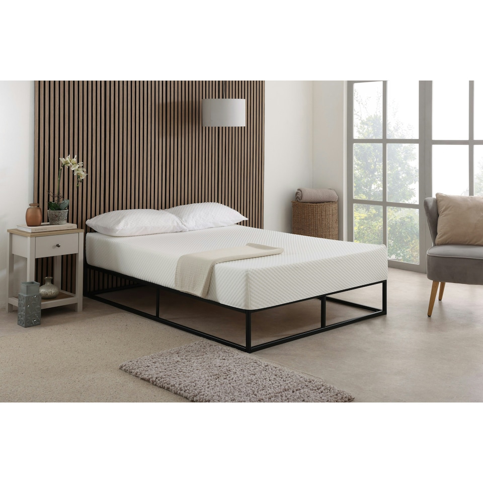 image 1 of Comfort Bubble Memory Mattress - 8" Deep, Supreme Softness | White | King