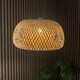 image 3 of CGC Bronte Bamboo Lampshade - Handmade Easy-Fit, 38 cm