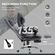 image 5 of Vinsetto High Back Massage Office Chair with Vibration Point Headrest Remote